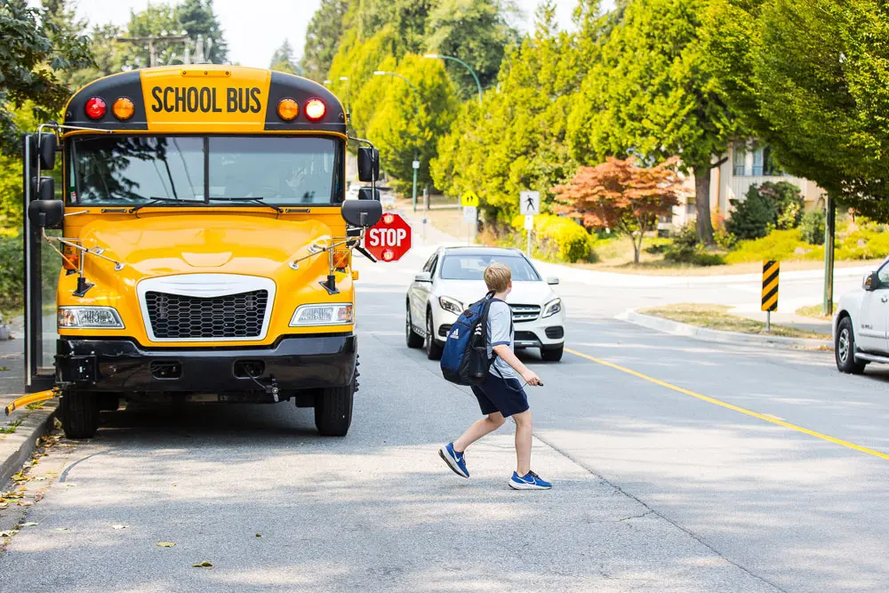 School Bus illegal passing enforcement